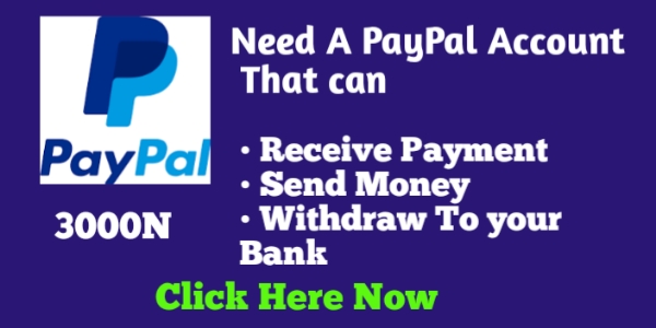 Get your PayPal account now